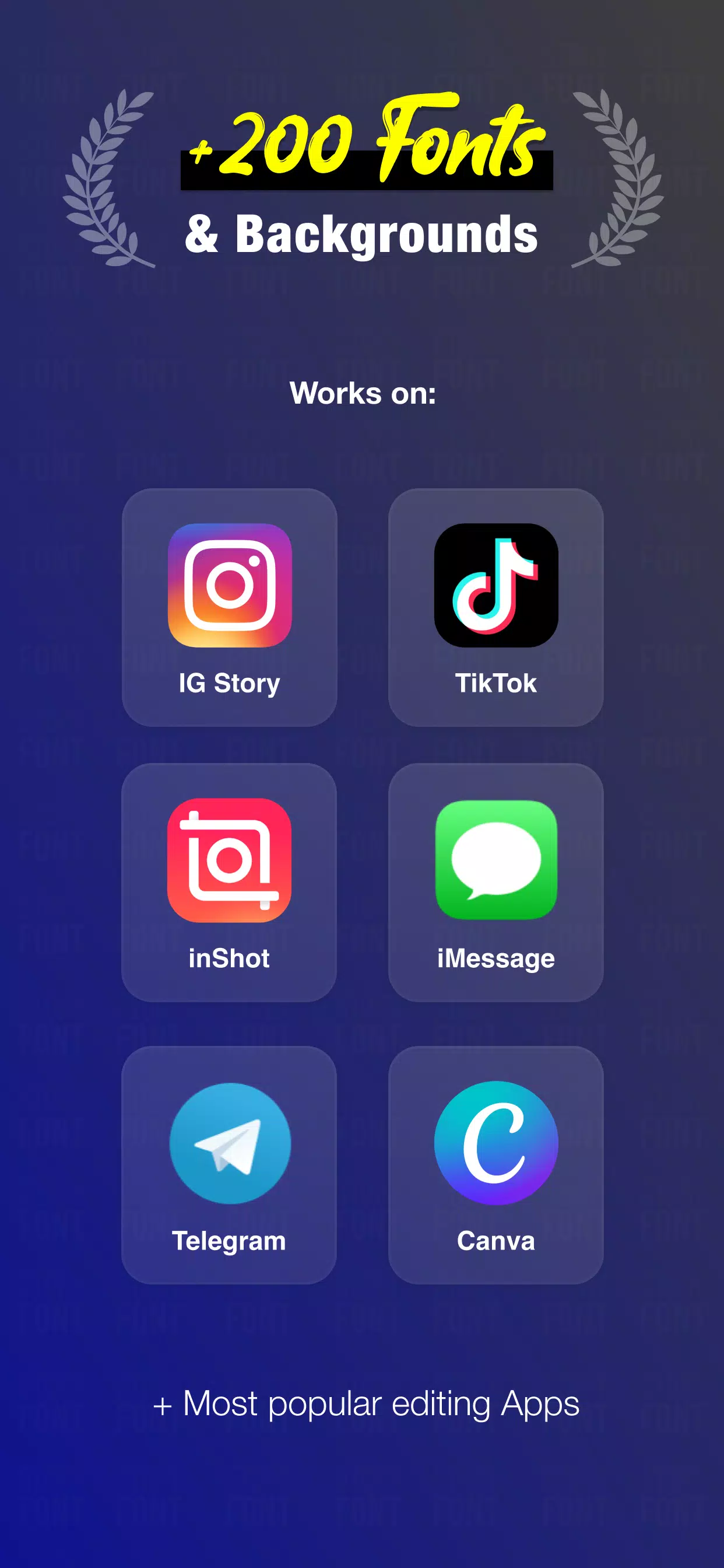 StoryFont for Instagram Story Captura de pantalla 1