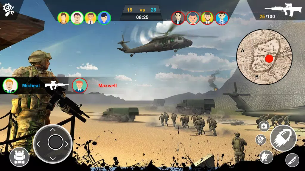 Army Transport Helicopter Game Tangkapan skrin 1