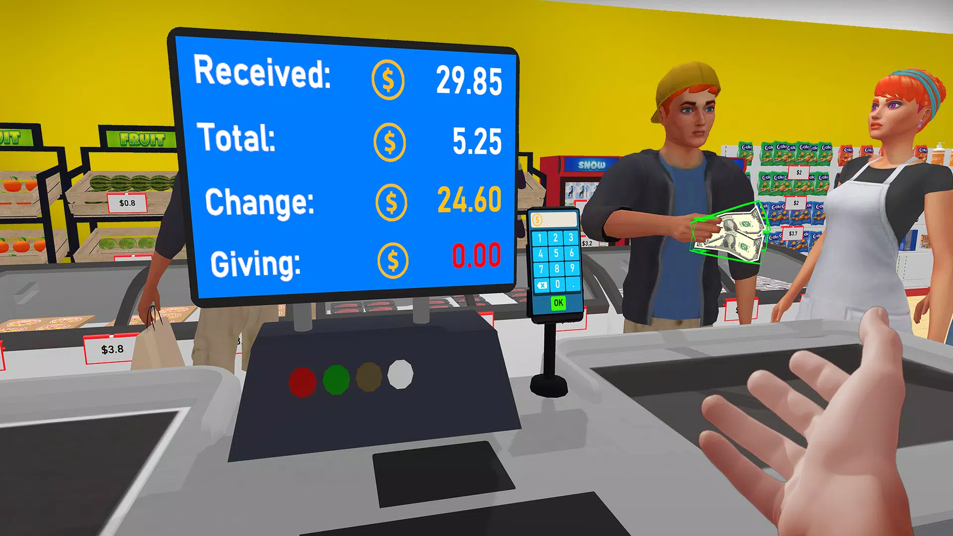 Supermarket 3D Simulation Game スクリーンショット 3