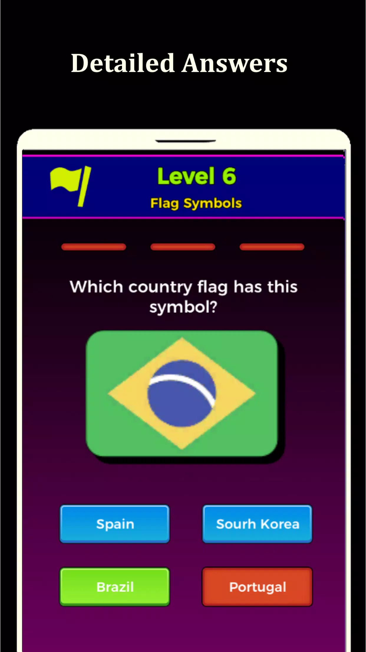 World Flags Quiz Game Capture d'écran 3
