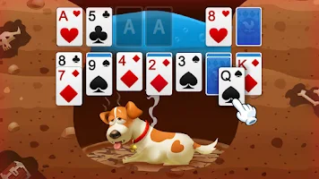 Solitaire - My Farm Friends Captura de tela 2