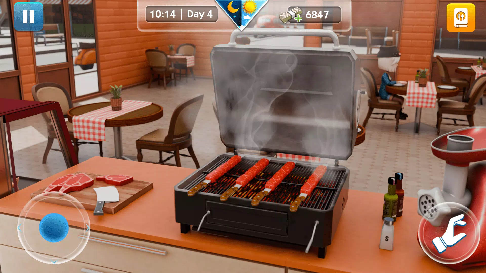 Kebab Food Chef Simulator Game 스크린샷 0
