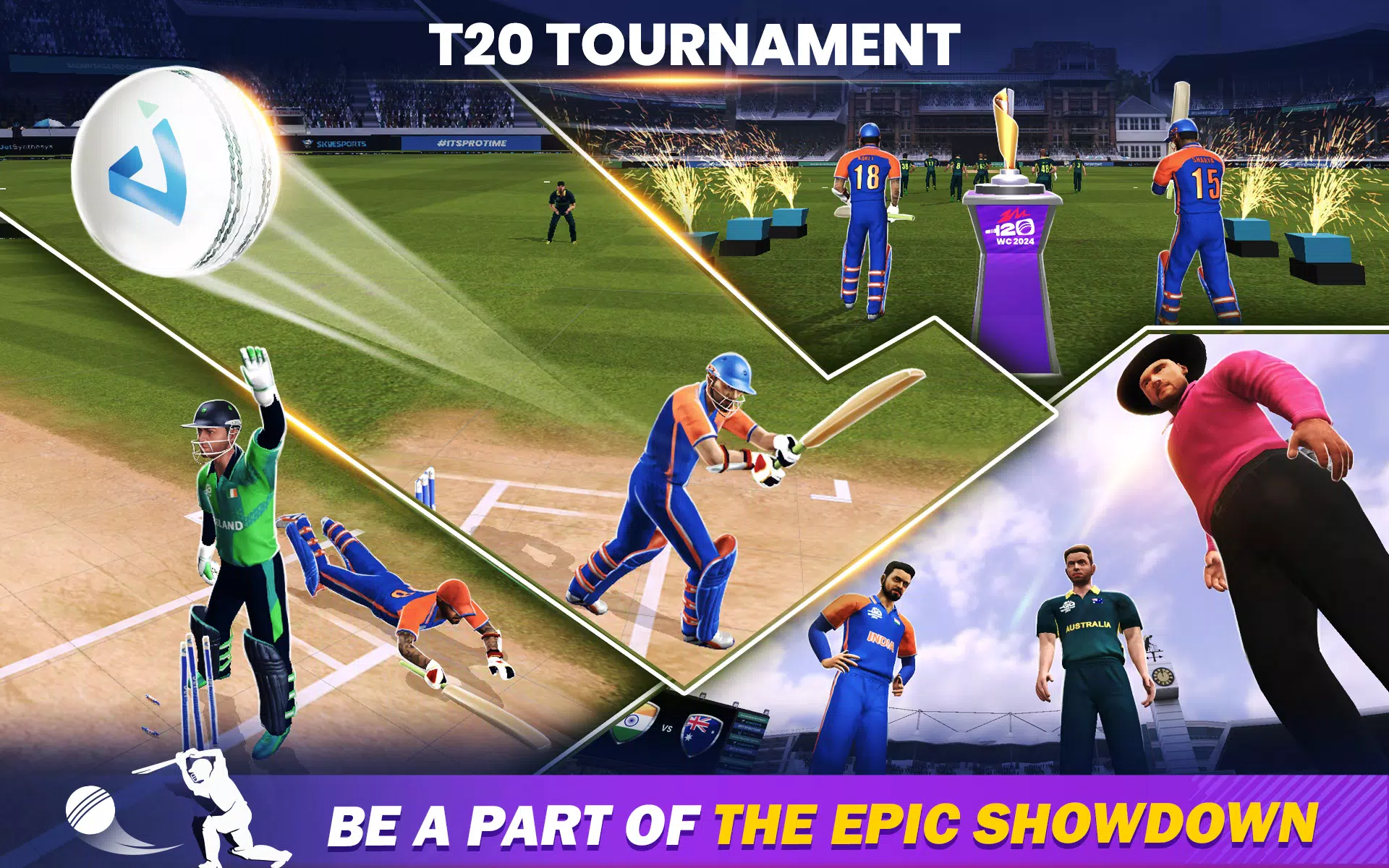 Cricket Game : Sachin Saga Pro Captura de pantalla 0