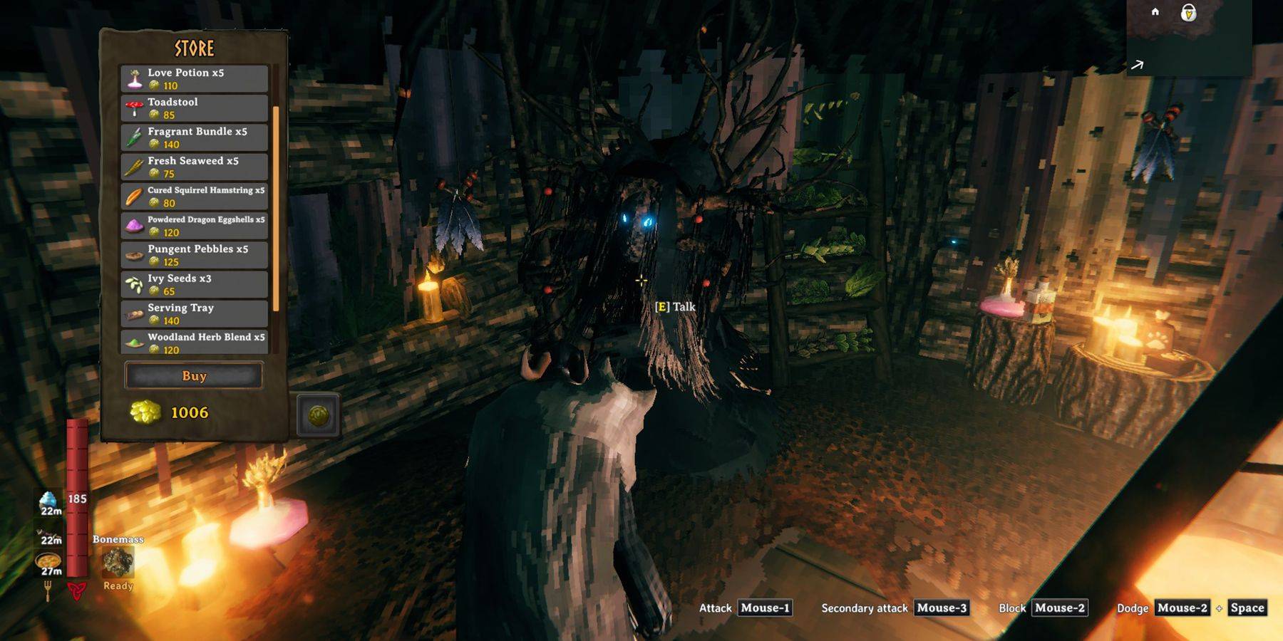 The Bog Witch's Location