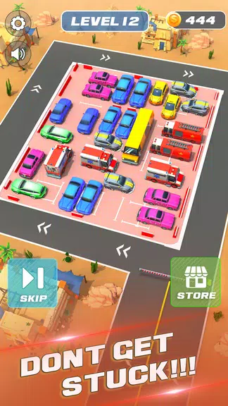 Unblock It Car Puzzle Game Captura de pantalla 3