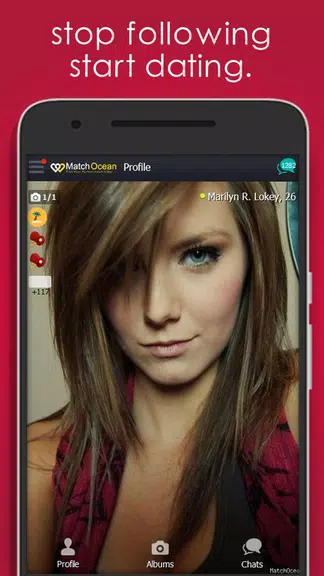 Free Dating App & Flirt Chat - MatchOcean Скриншот 0