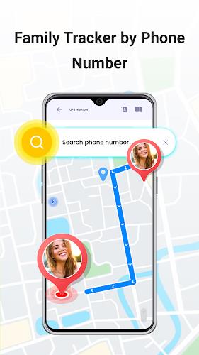 GPS Tracker - Phone Locator Zrzut ekranu 1