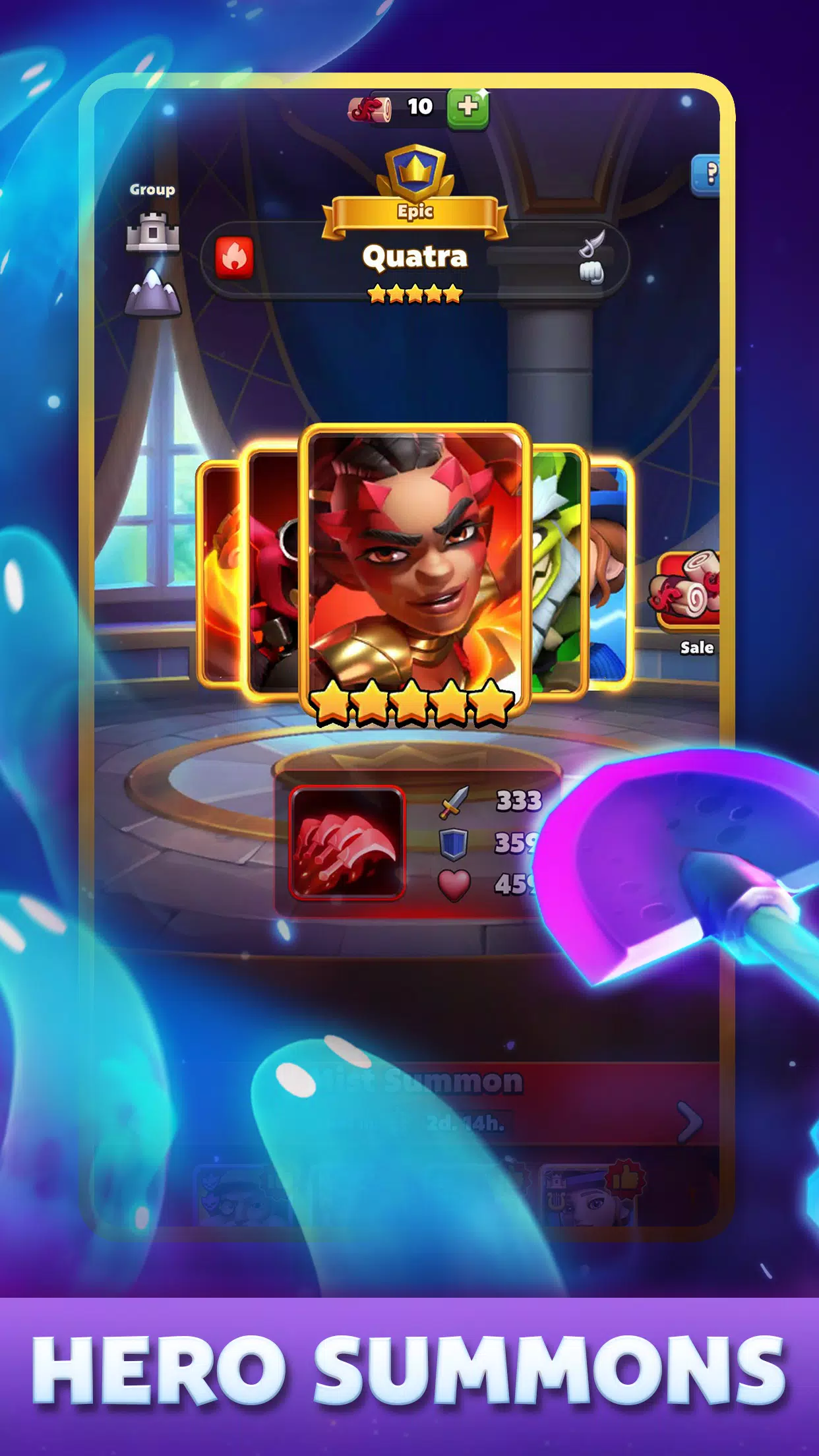 Puzzle Breakers: Match 3 RPG Captura de tela 3