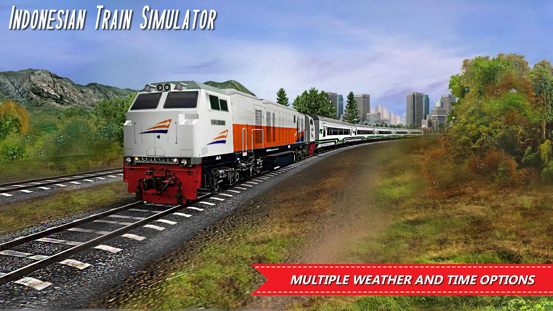 Indonesian Train Sim: Game Captura de pantalla 2