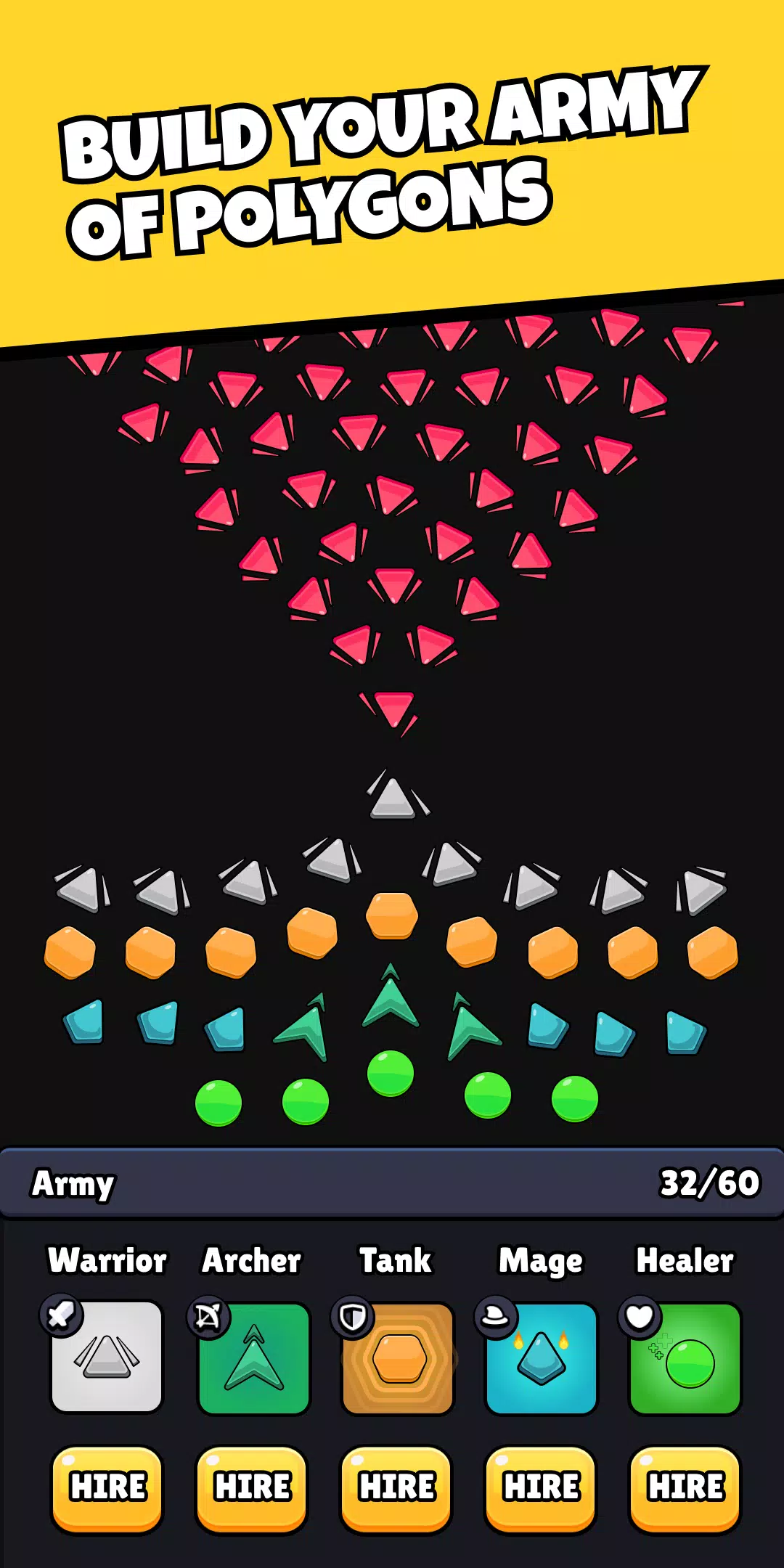 Idle Poly Battle应用截图第0张