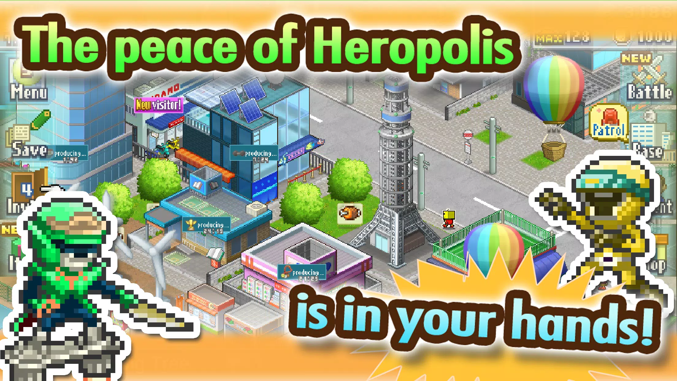 Legends of Heropolis Capture d'écran 3
