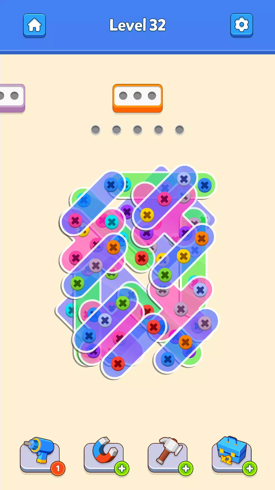 Screw Pin Jam Puzzle Nuts Bolt應用截圖第2張
