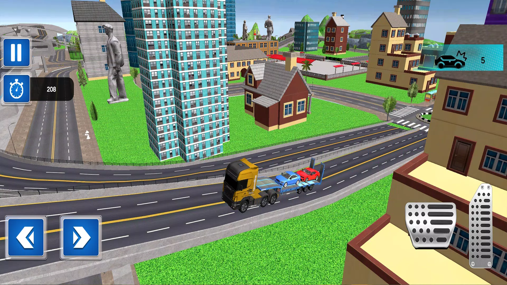 Truck Transport Game Simulator スクリーンショット 1