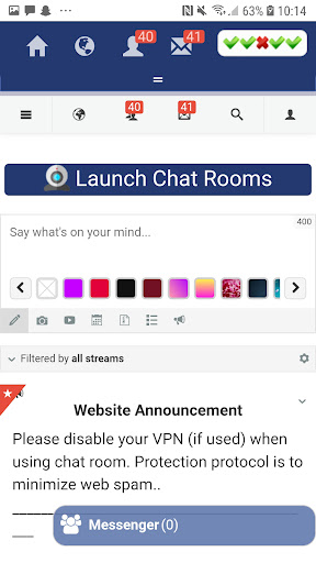 Senior chatz - chat rooms Zrzut ekranu 2