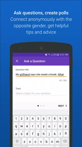 GirlsAskGuys स्क्रीनशॉट 1