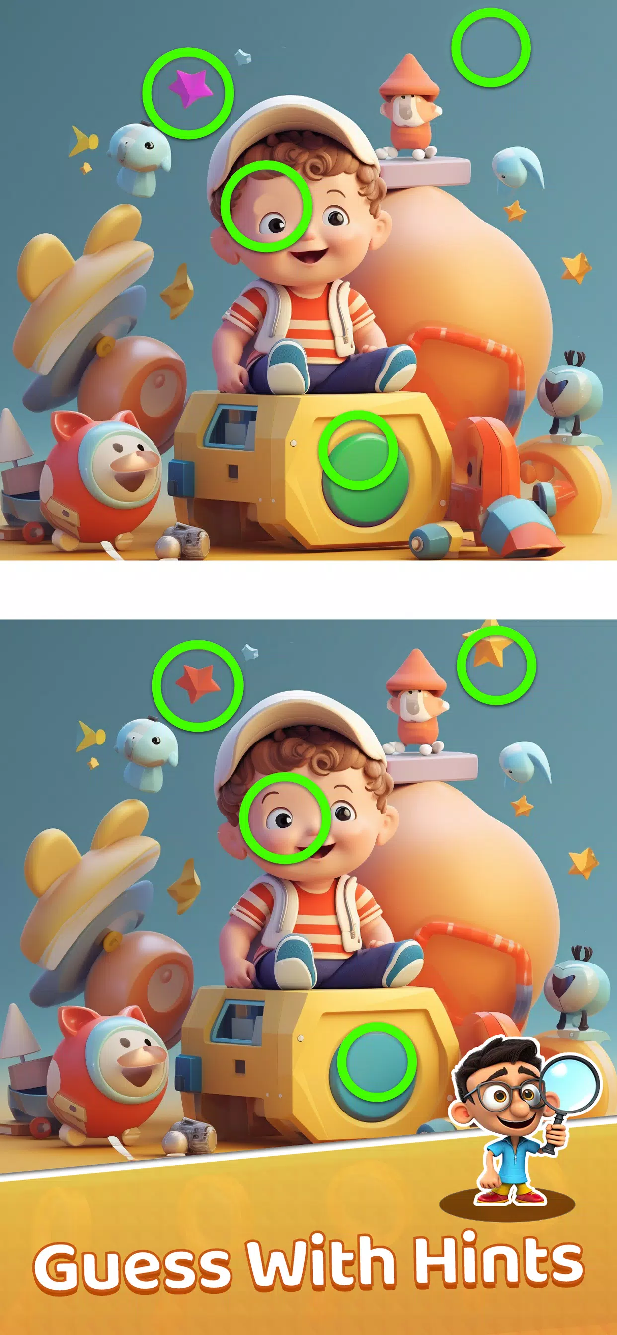 Spot the Difference Games Capture d'écran 1