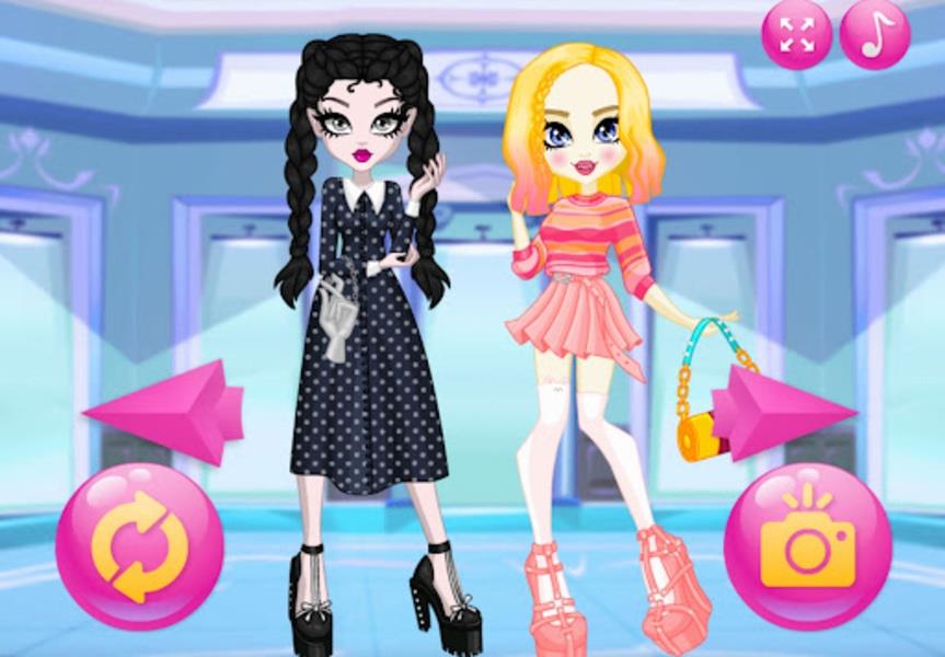 Wednesday Dress Up: Girl Games Captura de tela 0