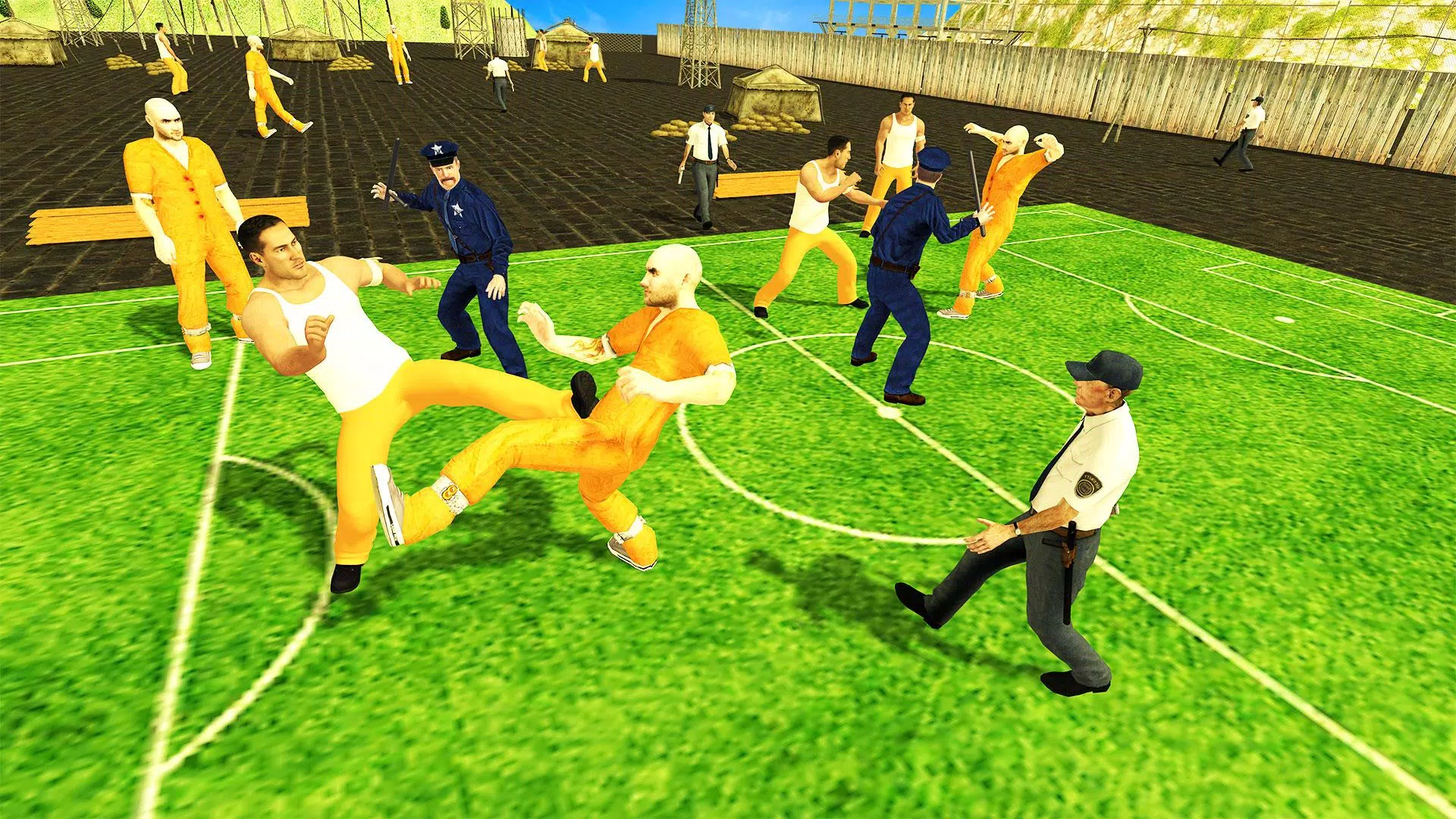 Prison Squad Escape Survival Captura de pantalla 3
