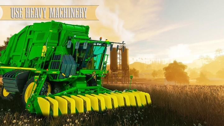 Farmer Farming Simulator Game स्क्रीनशॉट 0