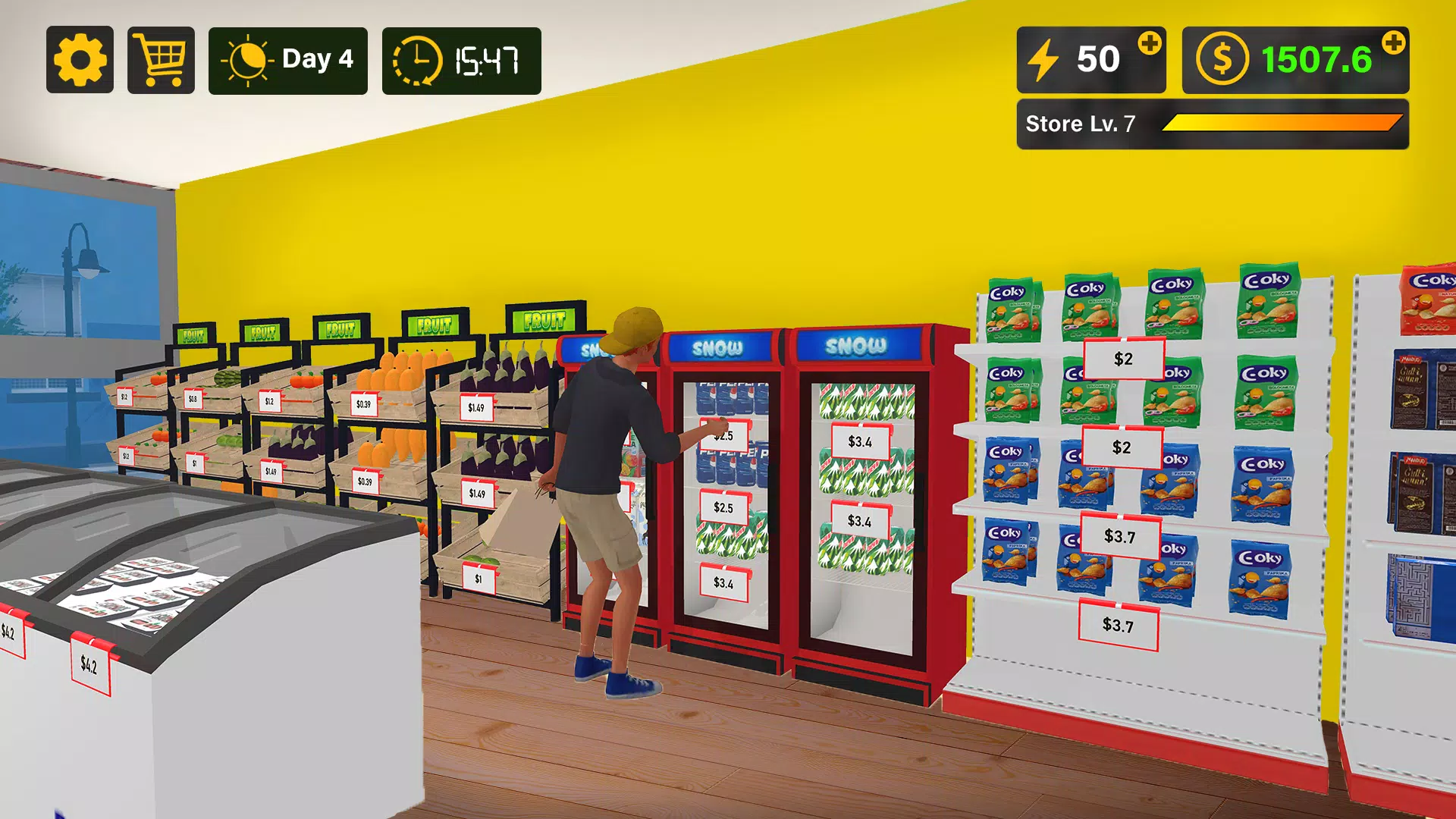 Supermarket 3D Simulation Game スクリーンショット 0