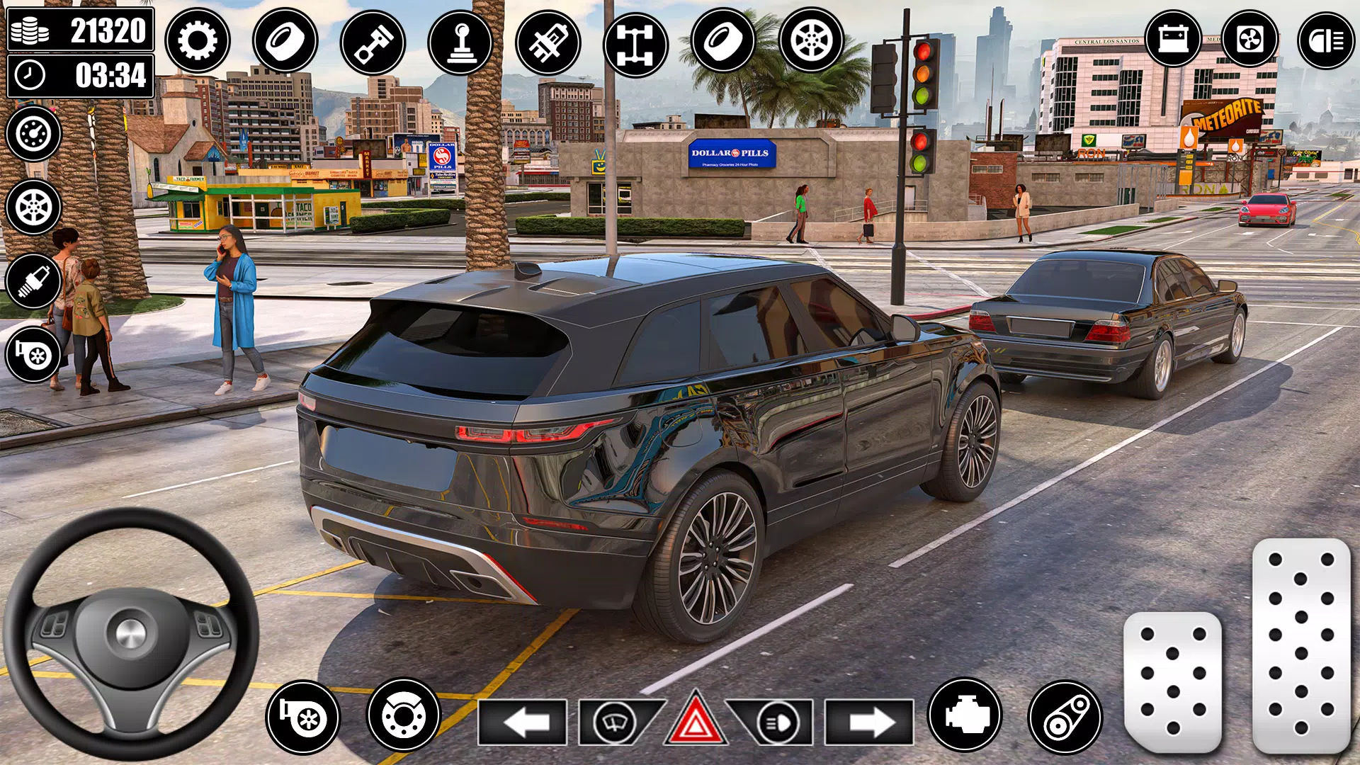 Real Car Driving School Games 스크린샷 1