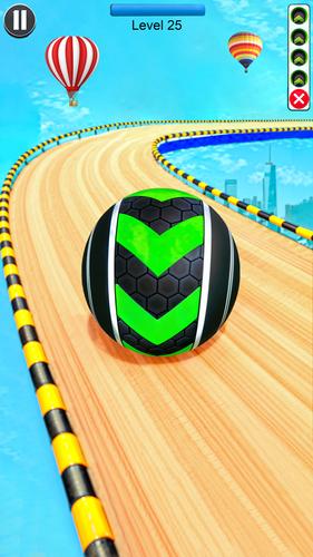 Sky Rolling Ball Master 3D Captura de pantalla 0
