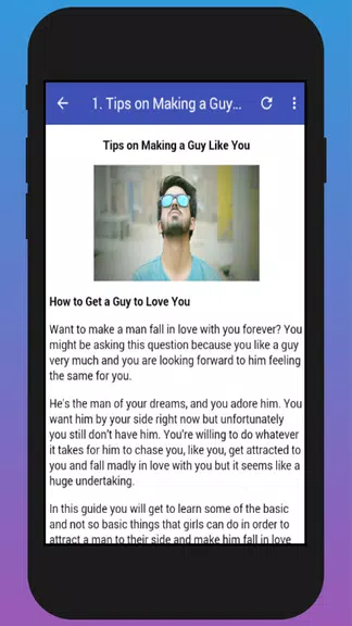 How To Make a Guy Fall in Love With You Captura de pantalla 1
