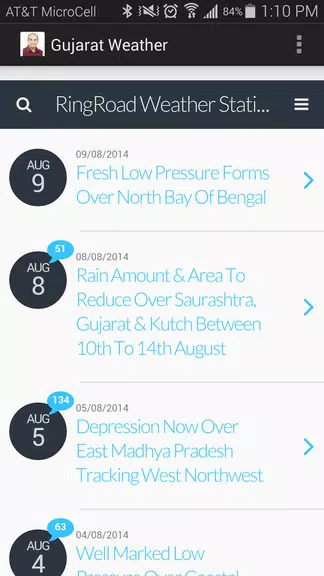 Gujarat Weather 스크린샷 0