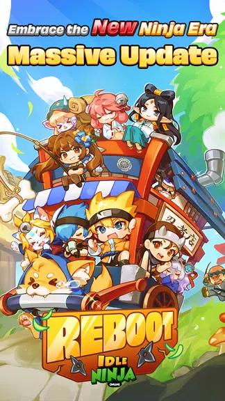 Idle Ninja Online: AFK MMORPG应用截图第0张