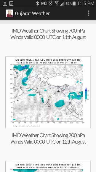 Gujarat Weather 스크린샷 2