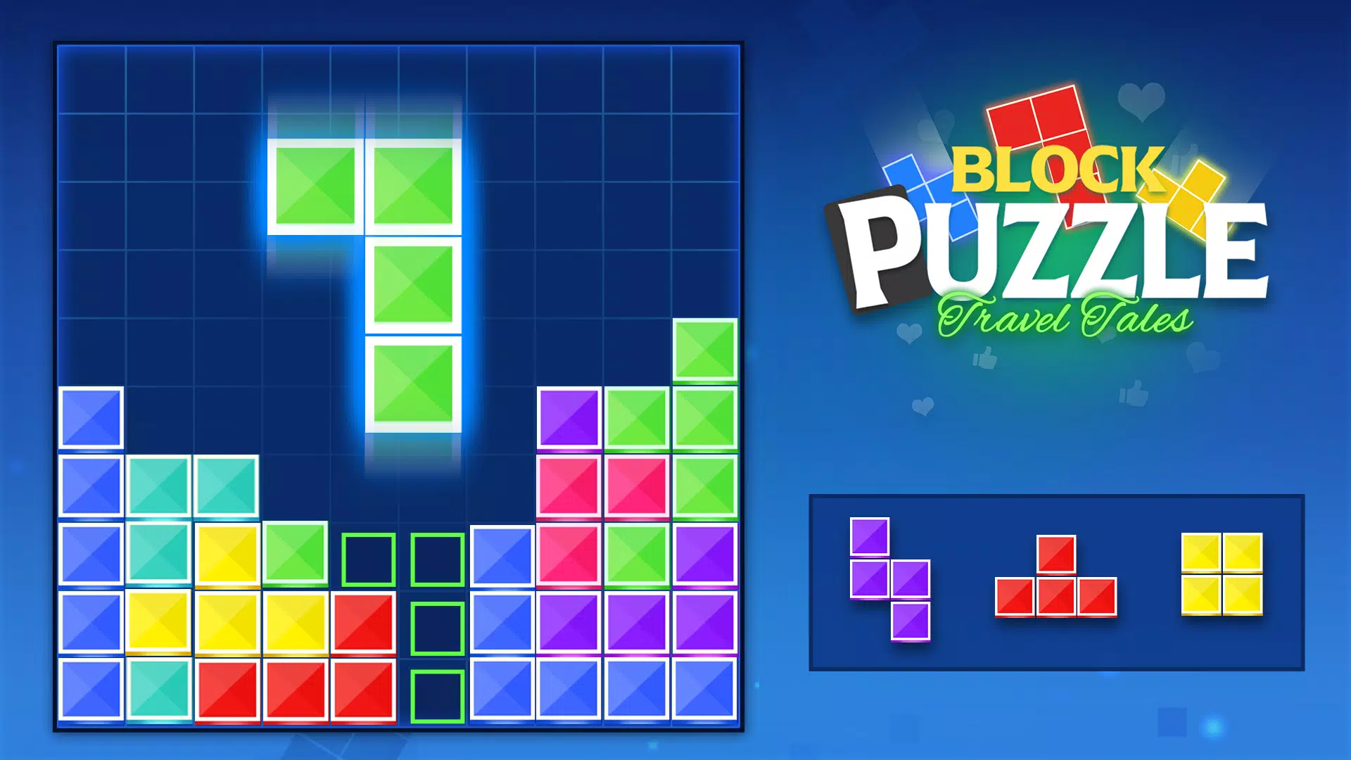 Block Puzzle: Travel Tales スクリーンショット 0
