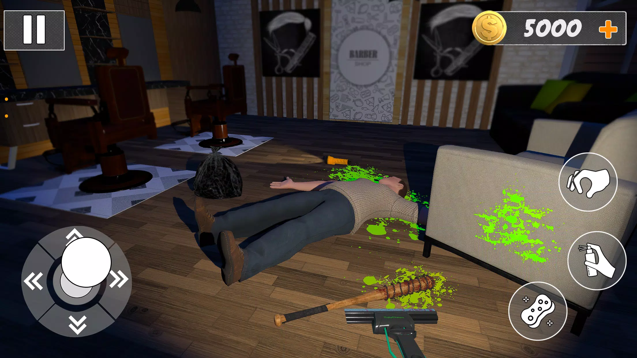 Murder Evidence Cleaner Games スクリーンショット 3