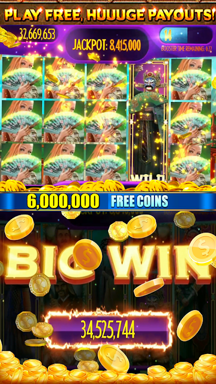 Chinese Opera Dynasty Free Vegas Slot Machine 스크린샷 1