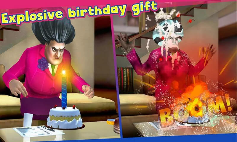 Scary Teacher 3D Mod स्क्रीनशॉट 0