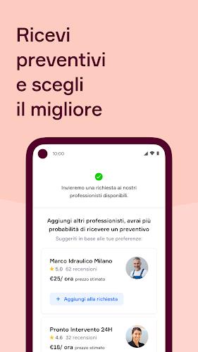 ProntoPro Trova Professionisti Ảnh chụp màn hình 3