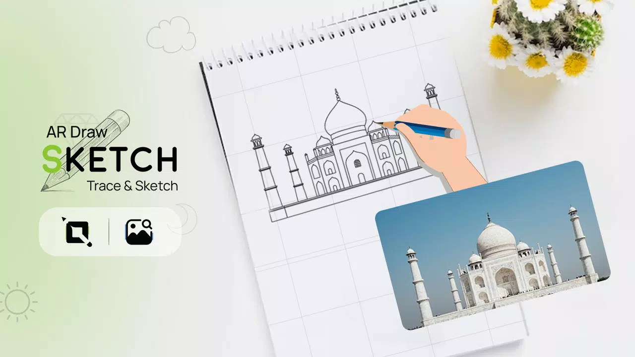 AR Draw Sketch: Trace & Sketch應用截圖第0張