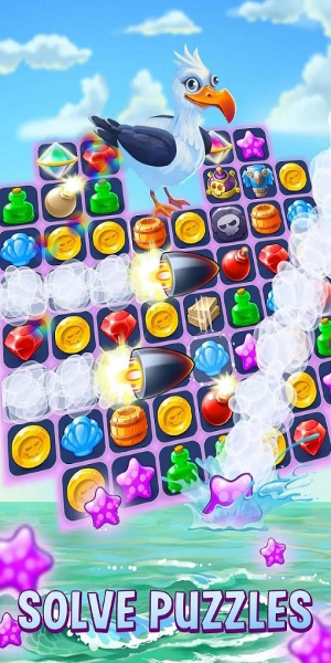 Pirates & Pearls: Match 3 Game应用截图第0张