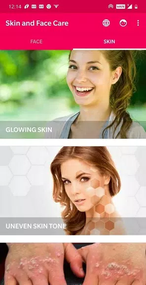 Skin and Face Care - acne, fai Captura de tela 2