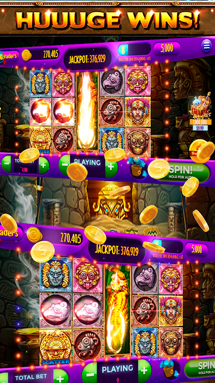 Slots! Azetc Gold Treasures Vegas Slot machines Captura de pantalla 2