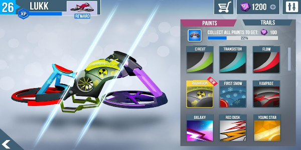 Gravity Rider Zero Mod स्क्रीनशॉट 1