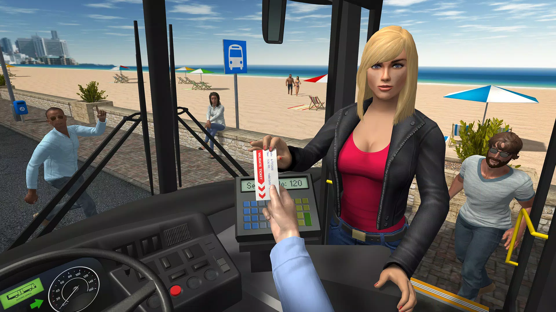 Bus Game Capture d'écran 0