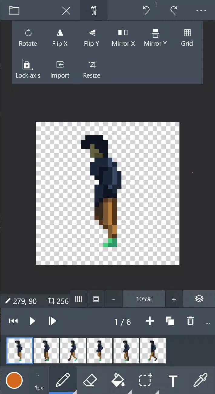 Pix2D - Pixel art studio Capture d'écran 3
