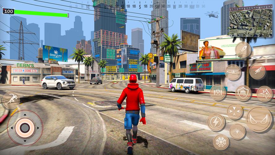 Spider Hero Fighting Games ဖန်သားပြင်ဓာတ်ပုံ 2