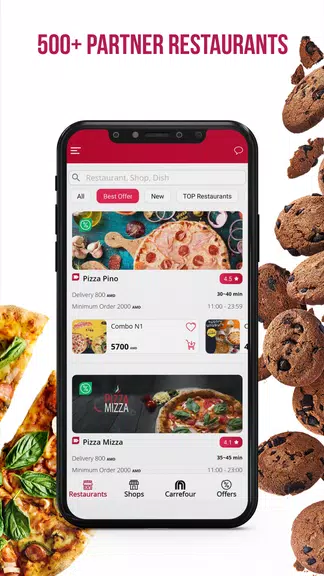 Menu.am-Food and more Delivery Captura de pantalla 3