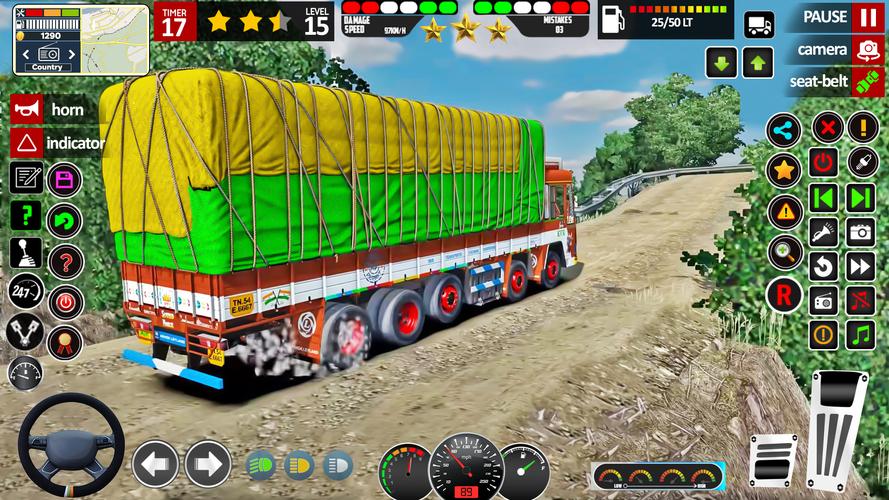 Indian Lorry Truck Driving 3d 스크린샷 1