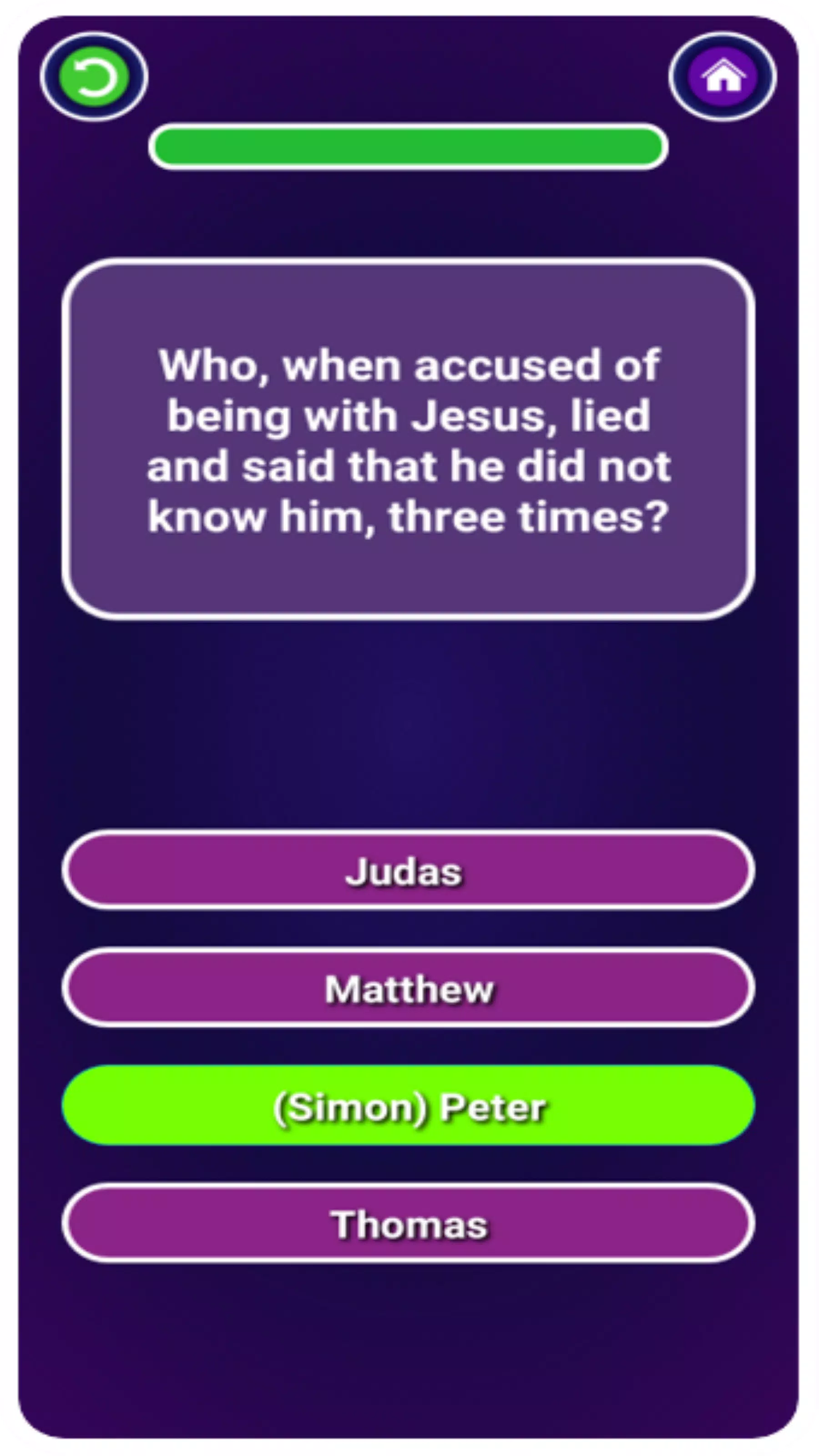 Bible Quiz & Answers Capture d'écran 2