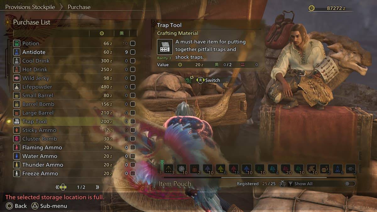 Monster Hunter Wilds-陷阱工具指南