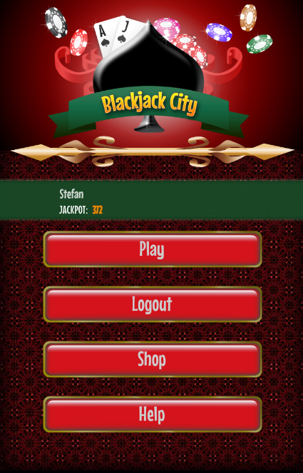 ♣ 21 Blackjack City ဖန်သားပြင်ဓာတ်ပုံ 0