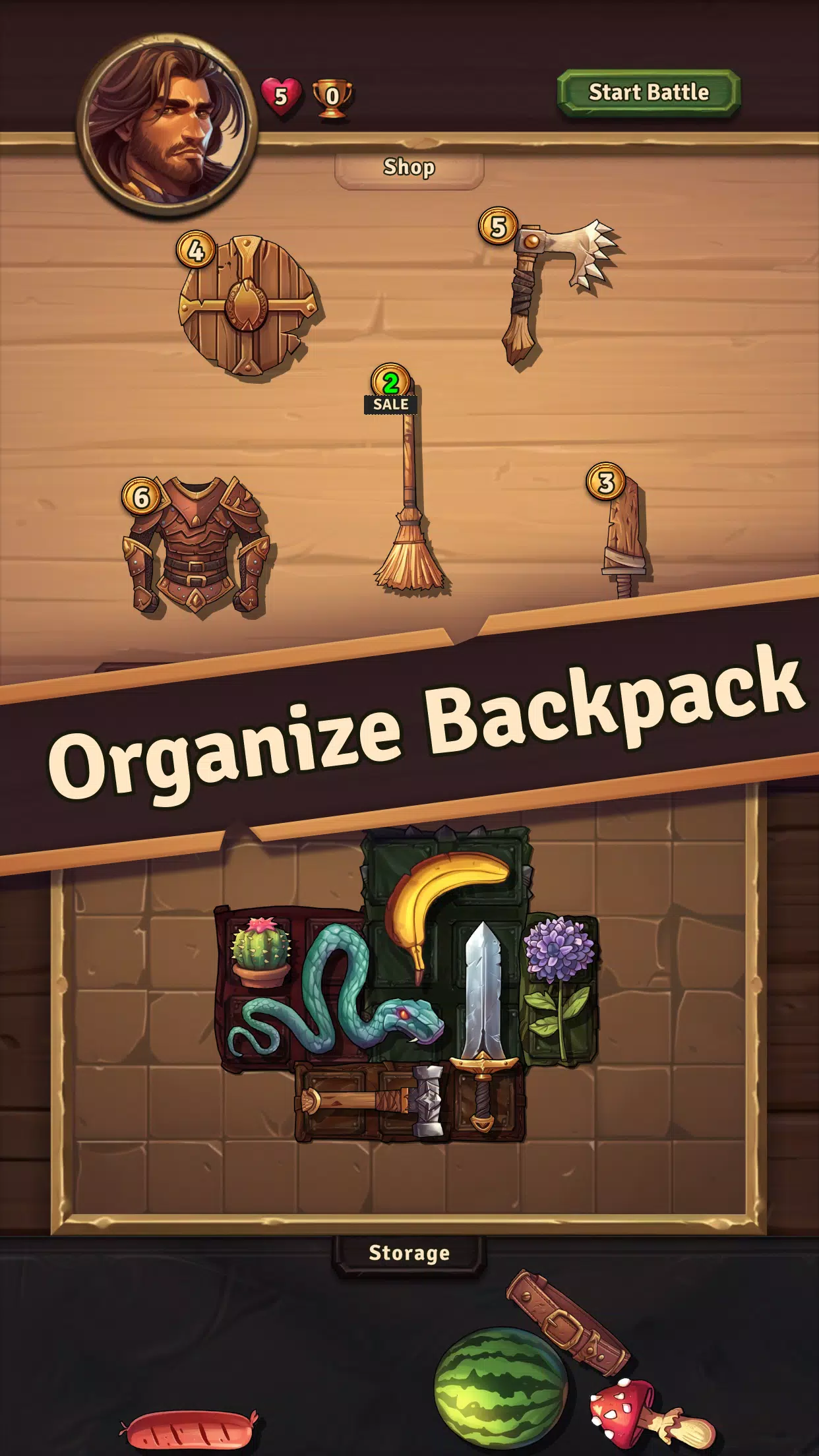Backpack Brawl Captura de tela 1
