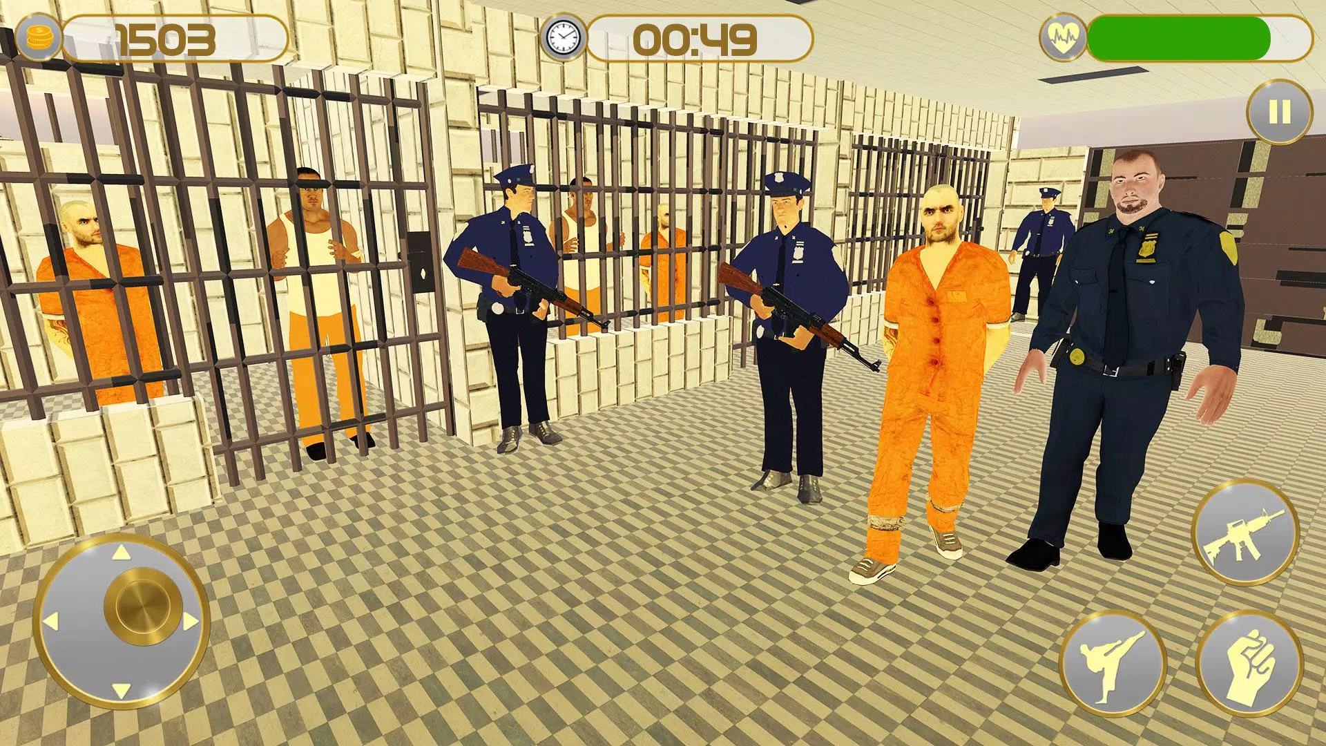 Prison Squad Escape Survival Captura de pantalla 1